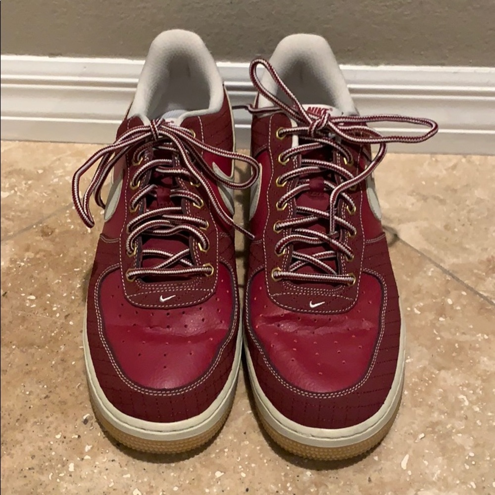 Nike Air Force 1 Team Red-Red Bone Gum 488298-625